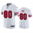 Men & Youth #80 Jerry Rice San Francisco 49ers Color Rush Limited White Jersey__2363