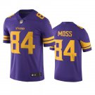 Men & Youth #84 Randy Moss Minnesota Vikings Color Rush Limited Purple Jersey__2502