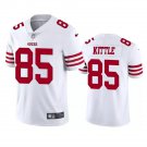 Men & Youth #85 George Kittle San Francisco 49ers Color Rush Limited White Jersey