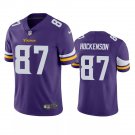 Men & Youth #87 T.J. Hockenson Minnesota Vikings Color Rush Limited Purple Jersey
