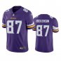 Men & Youth #87 T.J. Hockenson Minnesota Vikings Color Rush Limited Purple Jersey