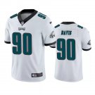 Men & Youth #90 Jordan Davis Philadelphia Eagles Color Rush Limited White Jersey