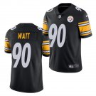 Men & Youth #90 T.J. Watt Pittsburgh Steelers Color Rush Limited Black Jersey