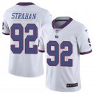 Men & Youth #92 Michael Strahan New York Giants Color Rush Limited White Jersey__2148