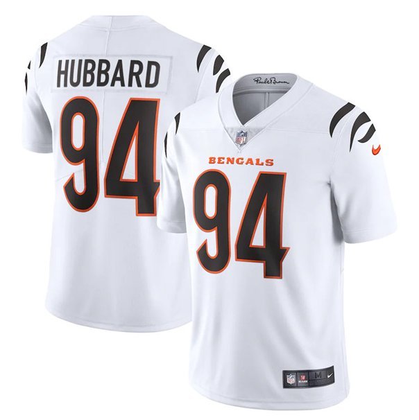 Men & Youth #94 Sam Hubbard Cincinnati Bengals Color Rush Limited White Jersey