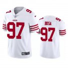 Men & Youth #97 Nick Bosa San Francisco 49ers Color Rush Limited White Jersey__2343