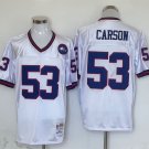 Men’s Giants Harry Carson White Throwback Football Stitched Jersey