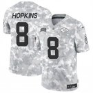 Men’s Kansas City Chiefs #8 DeAndre Hopkins 2024 F.U.S.E. Arctic Camo Salute to Service Jersey