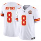 Men’s Kansas City Chiefs #8 DeAndre Hopkins White 2024 F.U.S.E. Vapor Untouchable Jersey
