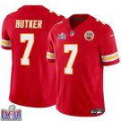 Men’s Kansas City Chiefs Harrison Butker Red F.U.S.E. Super Bowl LVIII Patch Vapor Jersey