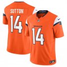 Men's & Youth Denver Broncos Courtland Sutton Orange 2024 F.U.S.E. Vapor Football Jersey