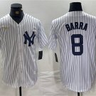 Men's New York Yankees Yogi Berra White Cool Base Stitched Baseball Jersey