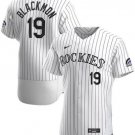 Mens Rockies Charlie Blackmon Flex Base Jersey white