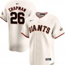 Men's San Francisco Giants Matt Chapman Cream 2024 Home Baseball Jersey