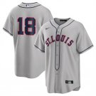 Men's St. Louis Cardinals Jordan Walker Gray 2024 Rickwood Classic Stitched Jersey