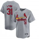 Men's St. Louis Cardinals Lance Lynn Gray Alternate Limited Jersey