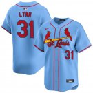 Men's St. Louis Cardinals Lance Lynn Light Blue Alternate Limited Jersey