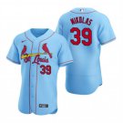 Mens St. Louis Cardinals Miles Mikolas Flex Baseball Jersey Light Blue