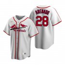 Mens St. Louis Cardinals Nolan Arenado White Cooperstown Collection Jersey