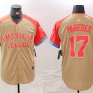 Men's Tampa Bay Rays Isaac Paredes Cream 2024 All Star Limited Stitched Jersey