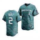 Men's Tampa Bay Rays Yandy Diaz American League 2023 All-Star Jersey Teal