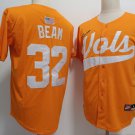 Men's Tennessee Volunteers Drew Beam Orange With Name Baseball Jersey