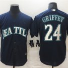 Mens Womens Youth Mariners Ken Griffey cool baseJersey navy