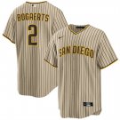 Mens Womens Youth Padres Xander Bogaerts Jersey Tan Brown