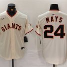 Mens Womens Youth San Francisco Giants Willie Mays Cool Jersey Cream