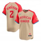 Mens Youth Baltimore Orioles Gunnar Henderson Cream 2024 All-Star Game Jersey