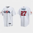 Mens Youth USA Mike Trout 2023 World Baseball Classic Replica Jersey White