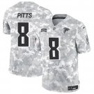 Men's Atlanta Falcons #8 Kyle Pitts 2024 F.U.S.E. Arctic Camo Salute to Service Limited Jersey