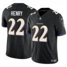 Men's Baltimore Ravens Derrick Henry Black 2023 F.U.S.E. Vapor Limited Football Stitched Jersey