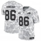 Men's Bills #86 Dalton Kincaid 2024 F.U.S.E. Arctic Camo Salute to Service Limited Jersey