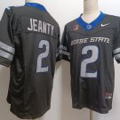 Men's Boise State Broncos #2 Ashton Jeanty Black 2024 F.U.S.E. Vapor Limited Jersey