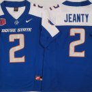 Men's Boise State Broncos #2 Ashton Jeanty BlueWhite 2024 F.U.S.E. Vapor Limited Stitched Jersey