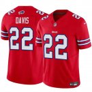 Men's Buffalo Bills #22 Ray Davis Red 2024 F.U.S.E. Vapor Untouchable Limited Football Jersey