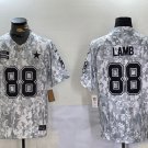Men's Cowboys #88 CeeDee Lamb Arctic Camo 2024 F.U.S.E. Salute to Service Jersey