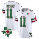 Men's Dallas Cowboys Micah Parsons 2024 Mexico White F.U.S.E. Limited Football Stitched Jersey