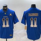 Men's Dallas Cowboys Micah Parsons Blue Smoke Fashion FUSE Jersey