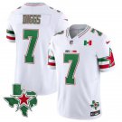 Men's Dallas Cowboys Trevon Diggs White 2024 F.U.S.E. Mexico Vapor Untouchable Jersey
