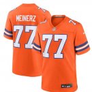 Mens Denver Broncos Quinn Meinerz Mile High Collection 1977 Throwback F.U.S.E. Limited Jersey