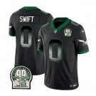 Men's Eagles D'Andre Swift Black 2023 F.U.S.E. Vapor Football Jersey