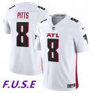 Men's Falcons Kyle Pitts White 2023 F.U.S.E. Limited Stitched Football Jersey