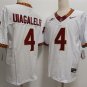 Men's Florida State Seminoles #4 DJ Uiagalelei 2024 White College Football F.U.S.E. Limited jersey