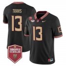 Men's Florida State Seminoles Jordan Travis Black College Football F.U.S.E. Jersey