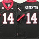 Men's Georgia Bulldogs #14 Gunner Stockton Black 2024 F.U.S.E. Stitched Jersey