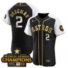 Men's Houston Astros Alex Bregman 2023 Black Alternate Flex Baseball Jersey