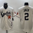 Men's Houston Astros Alex Bregman Cream Cactus Jack Vapor Premier Baseball Jersey