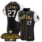 Men's Houston Astros Jose Altuve 2023 Black Alternate Flex Baseball Jersey